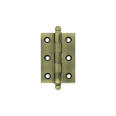 CH2517U5 Cabinet Hinges W/ Ball Tips Antique Brass, 10PK